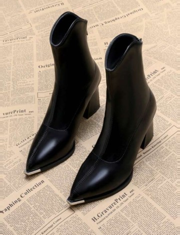 Botine Shein, negru