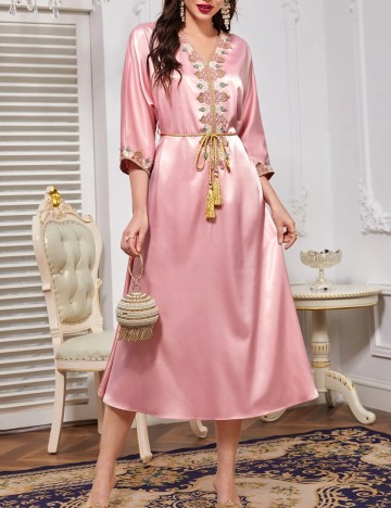 Rochie maxi Shein, roz