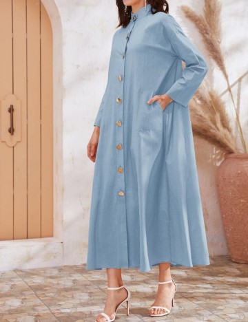 Rochie maxi Shein, albastru