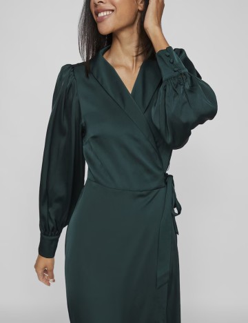 Rochie maxi Vila, verde