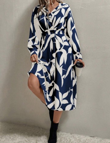 Rochie midi Shein, mix culori