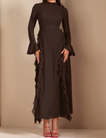 Rochie maxi Shein, maro