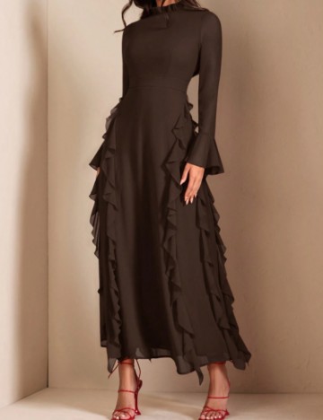 Rochie maxi Shein, maro