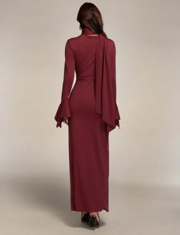 Rochie maxi Shein, vișiniu