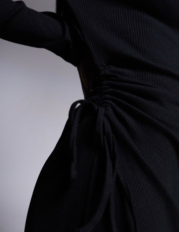 Rochie midi ASOS, negru