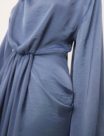 Rochie maxi ASOS, albastru