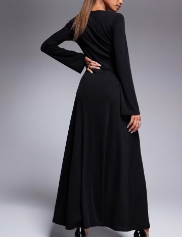 Rochie midi ASOS, negru