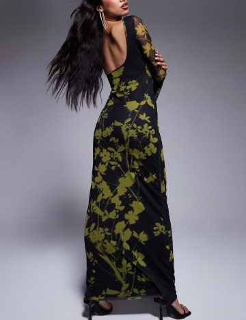 Rochie maxi ASOS, mix culori