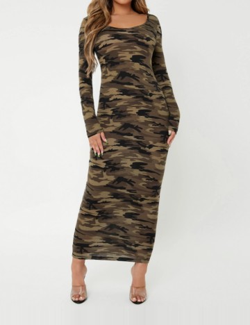 Rochie maxi Shein, mix culori