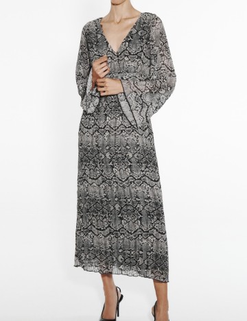 Rochie midi Zara, mix culori