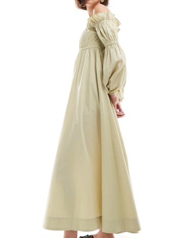 Rochie maxi ASOS, verde