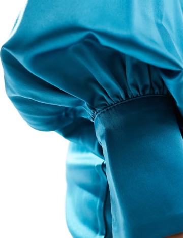 Rochie maxi ASOS, albastru