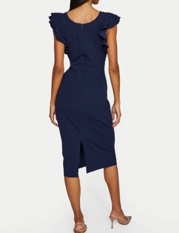 Rochie midi Vila, albastru