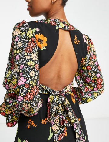 Rochie maxi ASOS, mix culori