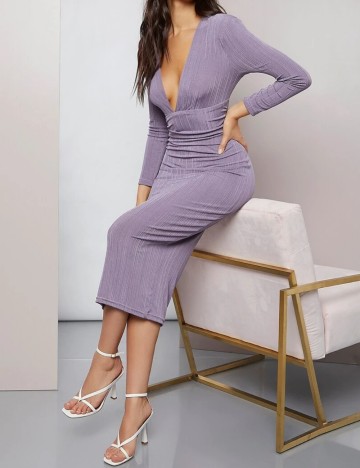 Rochie midi Shein, mov