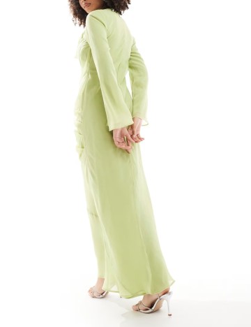 Rochie maxi ASOS, verde