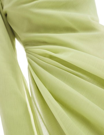 Rochie maxi ASOS, verde