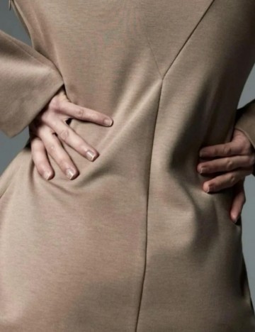 Bluză cu nasturi Zara, bej