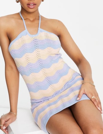 Rochie mini Miss Selfridge, mix culori