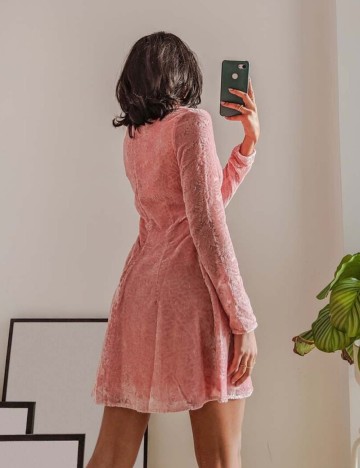 Rochie mini LABELRAIL, roz