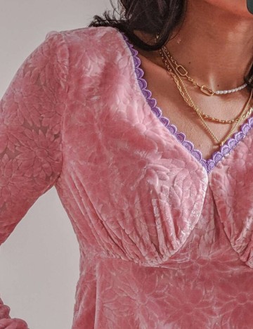 Rochie mini LABELRAIL, roz