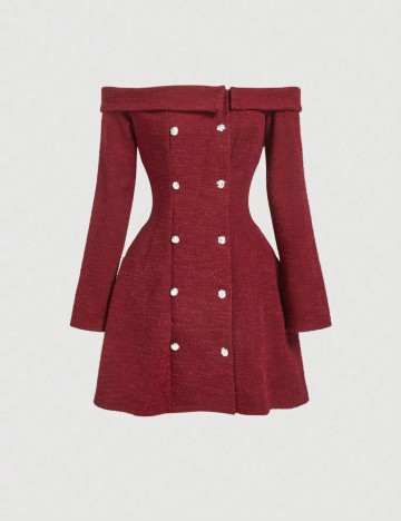 Rochie mini Shein, vișiniu