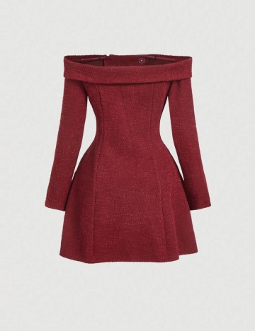 Rochie mini Shein, vișiniu