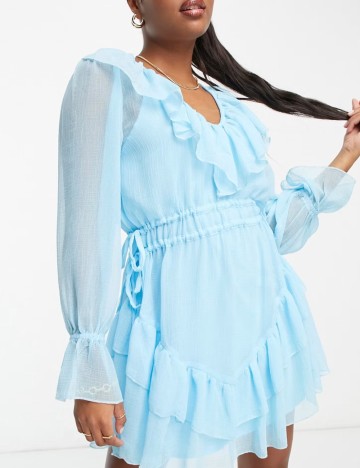 Rochie mini ASOS, albastru