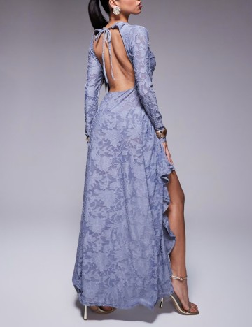 Rochie maxi ASOS, albastru