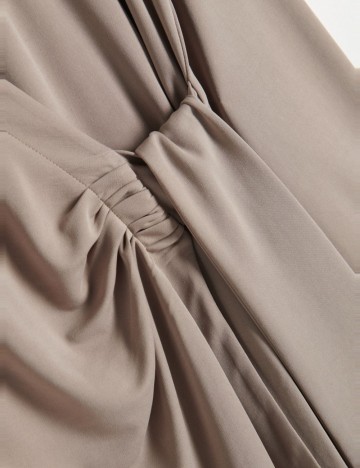 Rochie tip cămașă RESERVED, maro