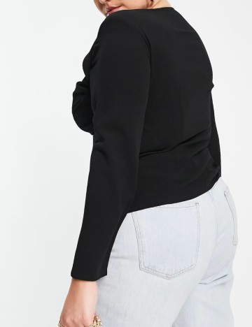 Cămașă ASOS, negru