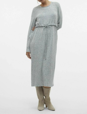 Rochie midi Mamalicious, gri