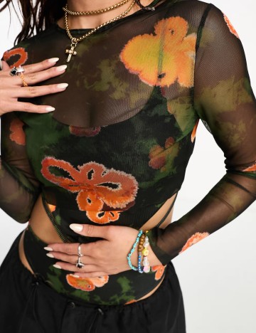 Top ASOS, mix culori