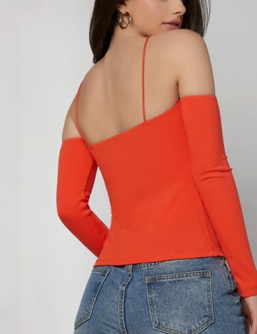 Bluză Shein, portocaliu