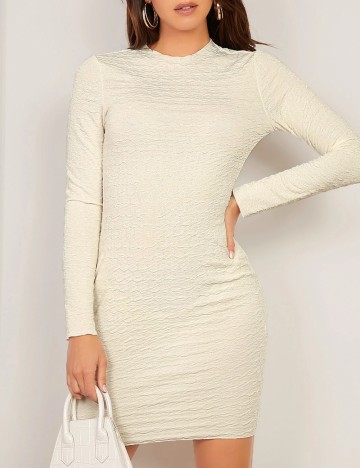 Rochie mini Shein, crem
