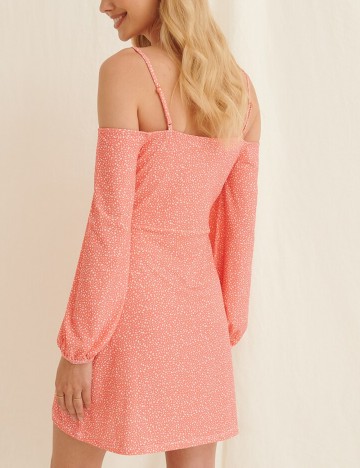 Rochie mini Naked Wardrobe, mix culori