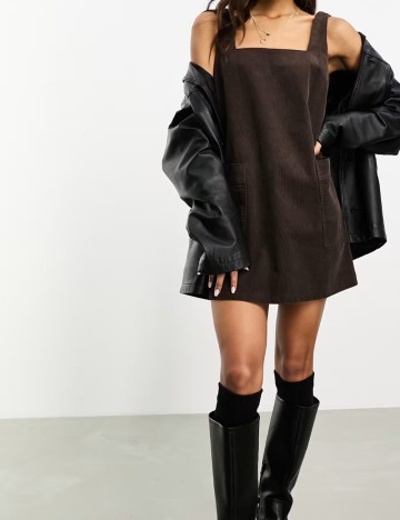 Rochie mini ASOS, maro