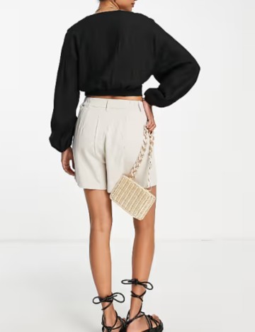 Top ASOS, negru