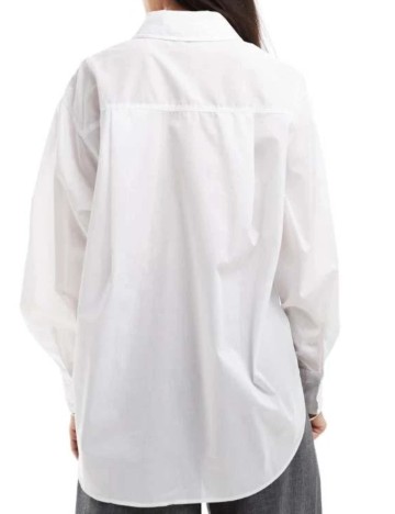 Cămașă ASOS, alb