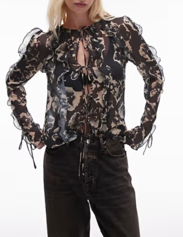 Cămașă ASOS, mix culori