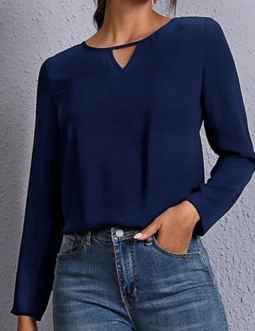 Cămașă Shein, albastru