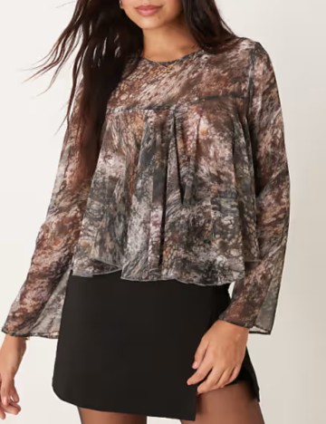 Cămașă ASOS, mix culori