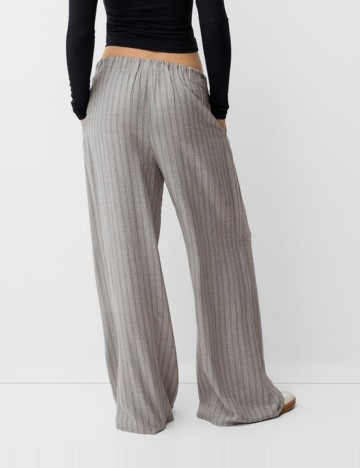 Pantaloni Bershka, gri