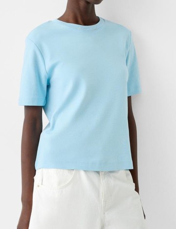 Tricou Bershka, albastru