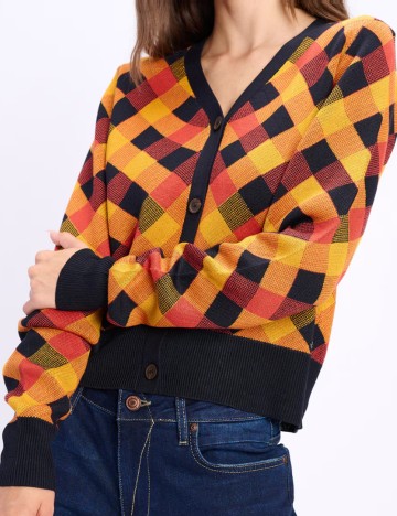 Cardigan Lee Cooper, mix culori