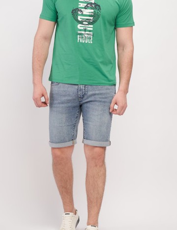 Pantaloni scurți de blugi Lee Cooper, albastru