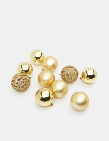 Set globuri Sinsay, auriu