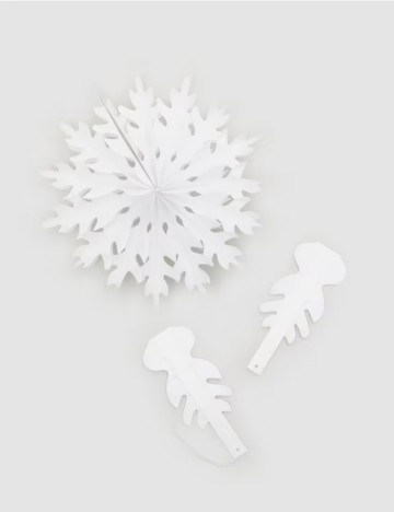 Set accesorii decorative Sinsay, alb