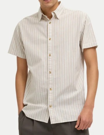 Cămașă cu m&acirc;necă scurtă Jack & Jones, mix culori