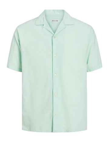 Cămașă cu m&acirc;necă scurtă Jack & Jones, verde